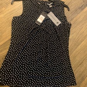 Woman’s Polka for sleeveless Blouse.
